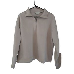 Womans Large Eddie Bauer quarter zip pullover sweatshirts